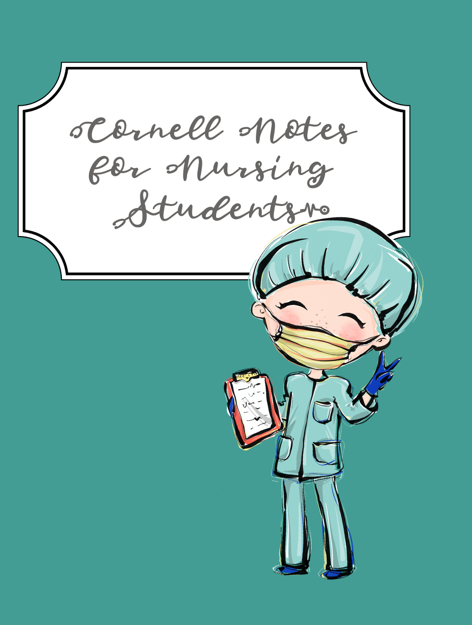 04. Cornell notes cover male nurse